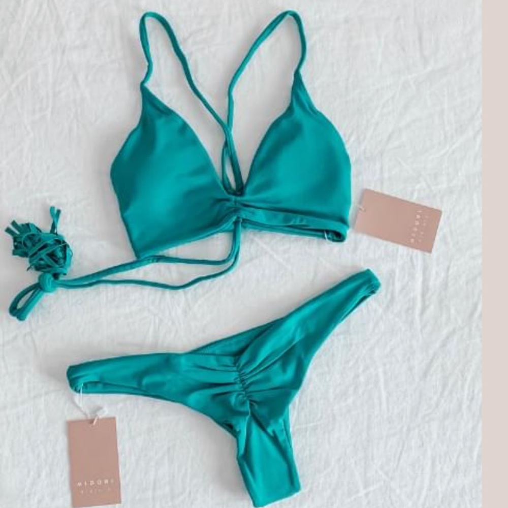 TOP ONLY - Midori Bikinis Aqua Mia Top - Large